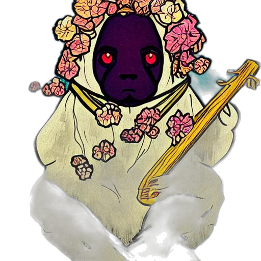 mask, staff, flower, jewelry transparent PNG cut-out