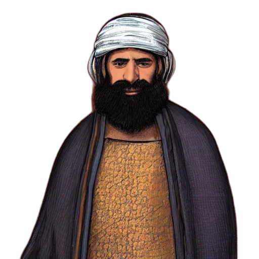 hat, face, jacket, staff transparent PNG cut-out