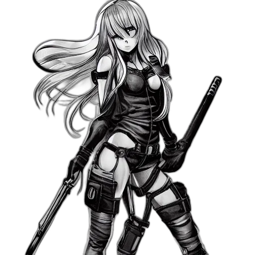 weapon, sword, staff, fantasy art transparent PNG cut-out
