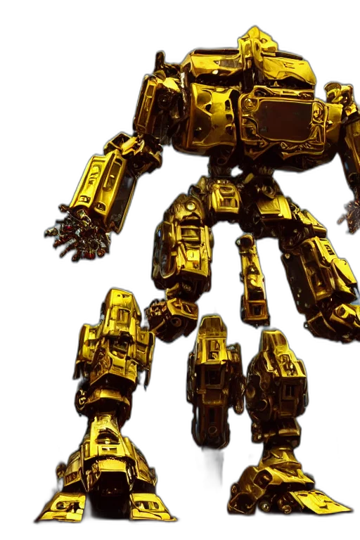 robot, weapon, 3d render, concept art transparent PNG cut-out
