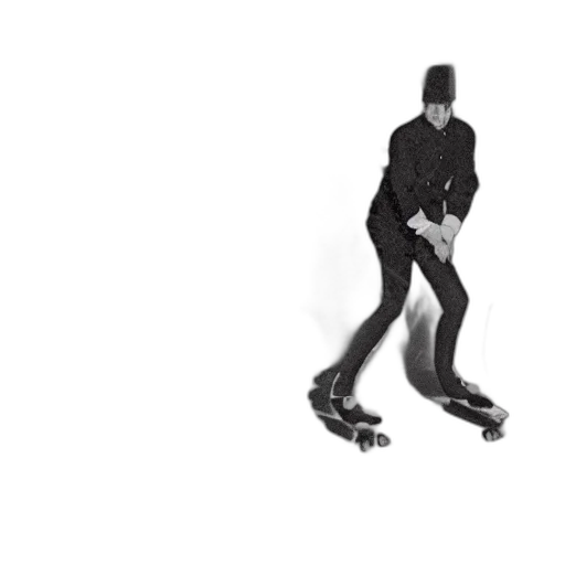 shoes, robot, creature, jacket transparent PNG cut-out