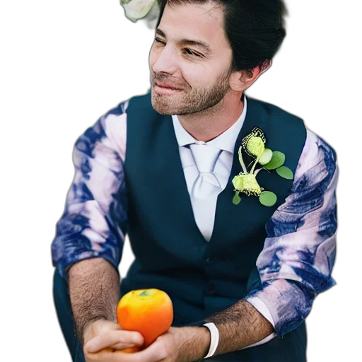 jacket, staff, crown, food transparent PNG cut-out