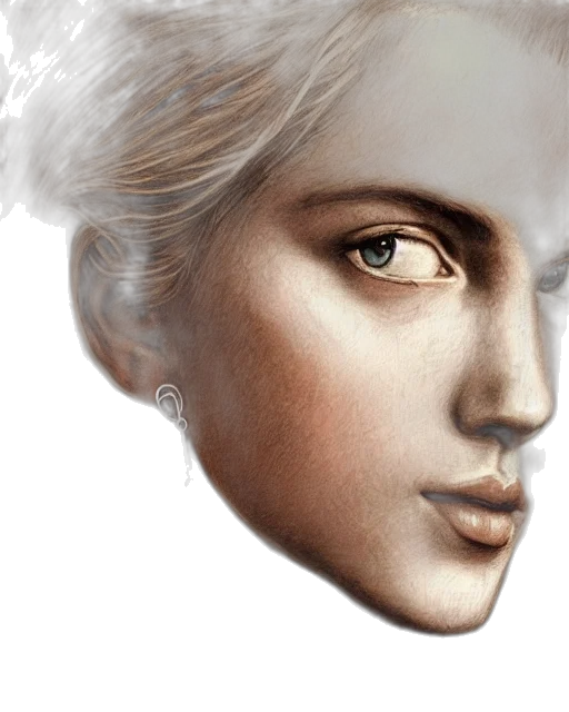 face, mask, crown, jewelry transparent PNG cut-out