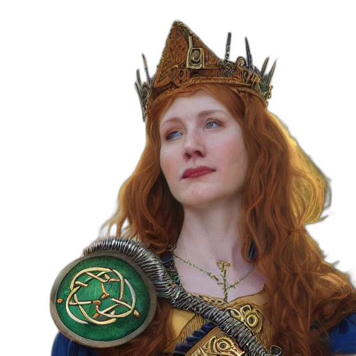 crown, sword, staff, dragon transparent PNG cut-out
