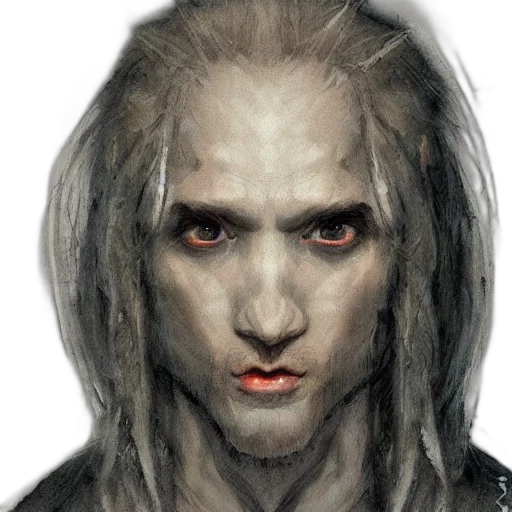 face, creature, hair, mask transparent PNG cut-out