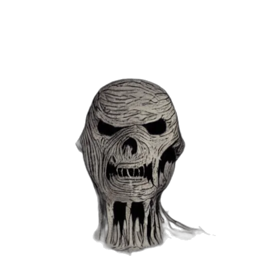 mask, creature, face, staff transparent PNG cut-out
