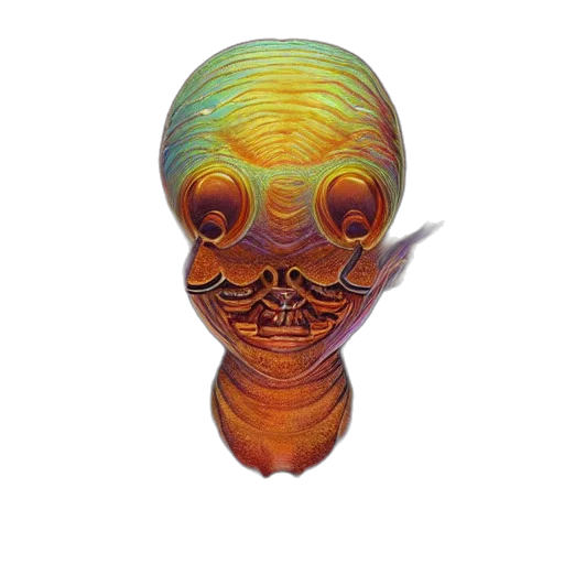 mask, face, creature, staff transparent PNG cut-out