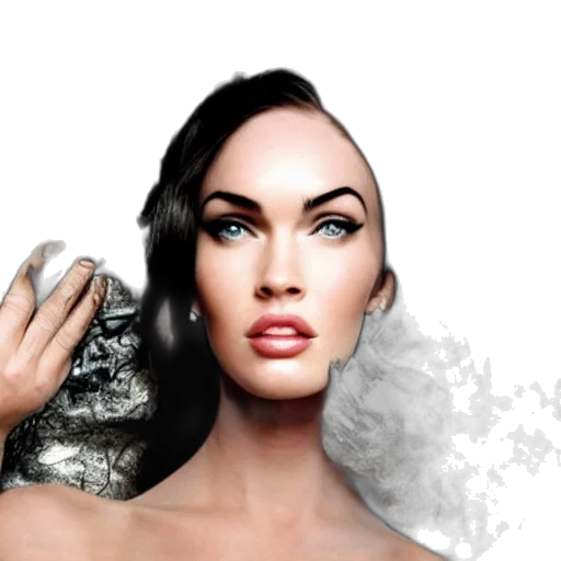 face, jewelry, photorealistic, 3d render transparent PNG cut-out