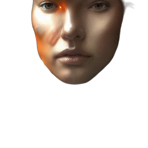 face, mask, robot, crown transparent PNG cut-out
