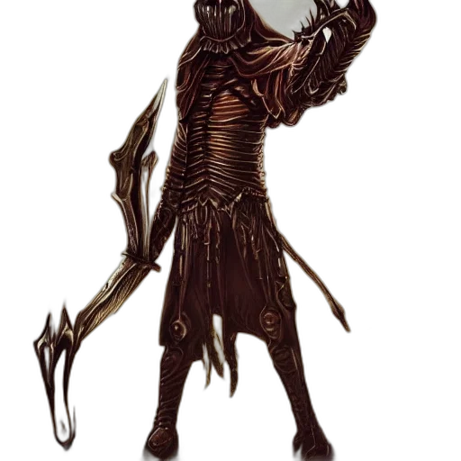 staff, creature, sword, weapon transparent PNG cut-out