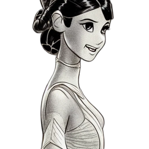 dress, crown, jewelry, staff transparent PNG cut-out