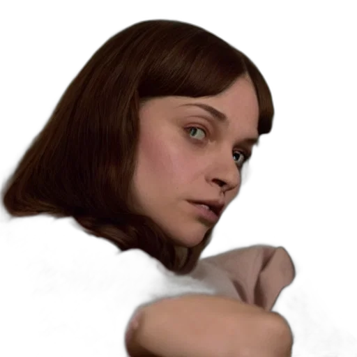 face, hair, robot, creature transparent PNG cut-out