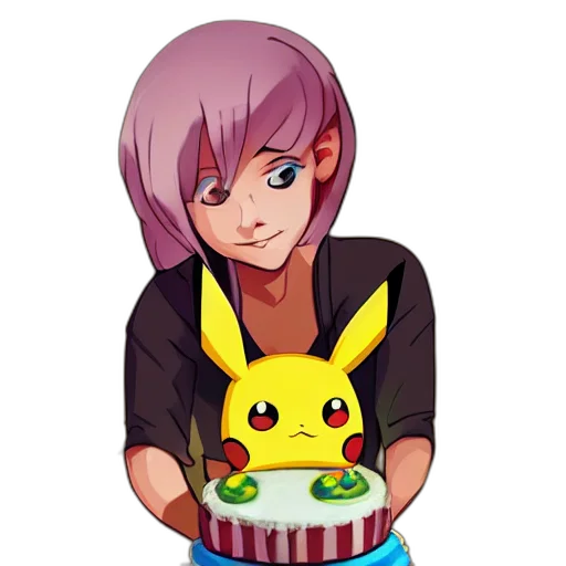 pixel art, anime, cartoon, concept art transparent PNG cut-out