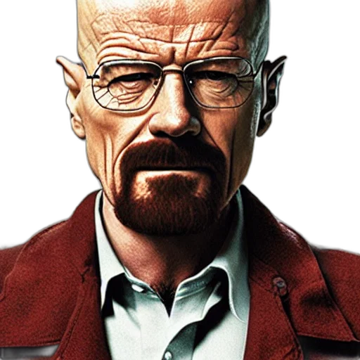 face, jacket, staff, photorealistic transparent PNG cut-out