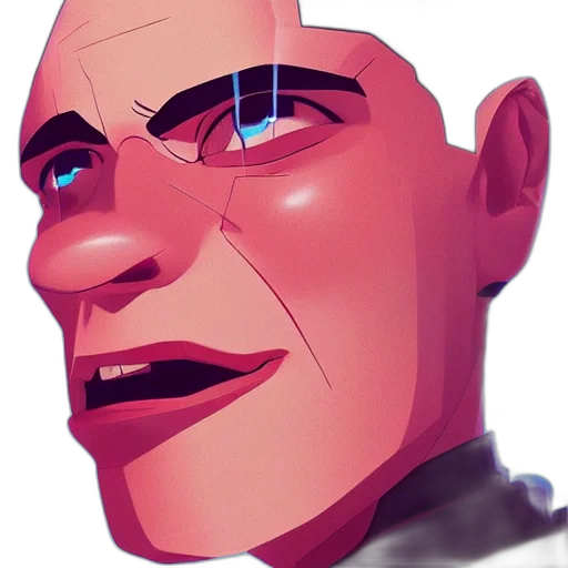 face, robot, mask, creature transparent PNG cut-out