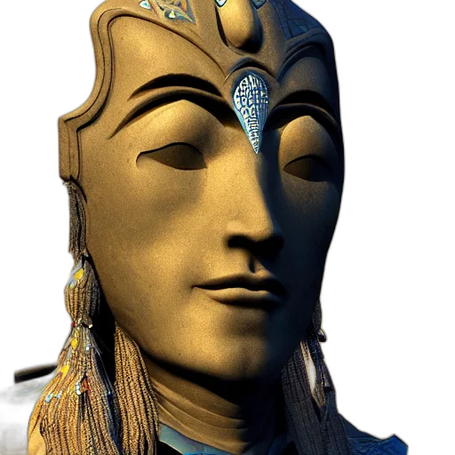 mask, face, crown, jewelry transparent PNG cut-out