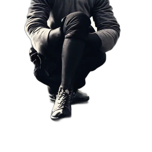 jacket, staff, face, mask transparent PNG cut-out