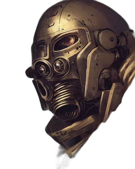 mask, face, robot, weapon transparent PNG cut-out