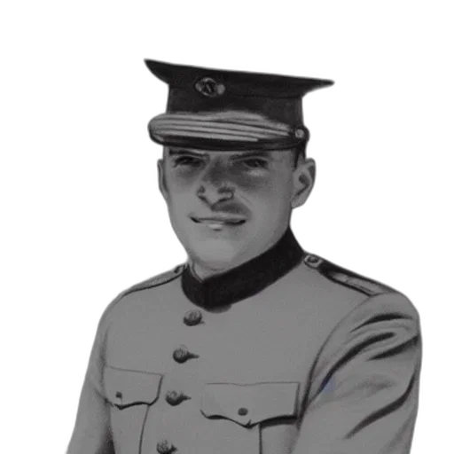 staff, face, hat, jacket transparent PNG cut-out