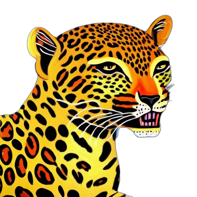 animal, concept art, 3d render, pixel art transparent PNG cut-out