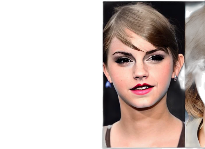 face, hair, photorealistic, cartoon transparent PNG cut-out