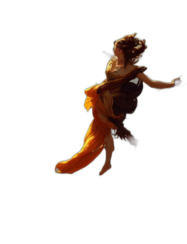 dress, hair, mask, concept art transparent PNG cut-out