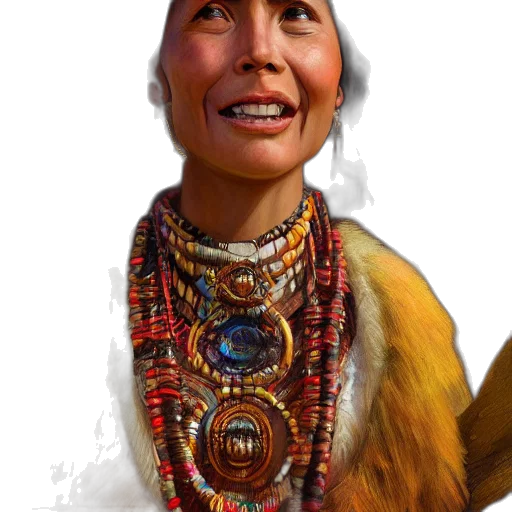 jewelry, face, staff, mask transparent PNG cut-out