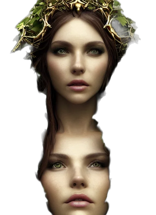 crown, face, mask, jewelry transparent PNG cut-out