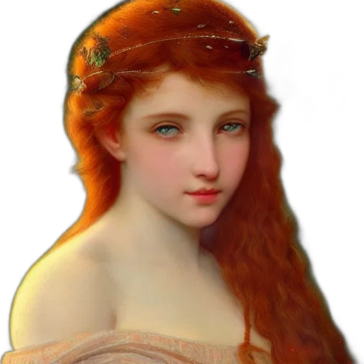 crown, face, dress, hair transparent PNG cut-out