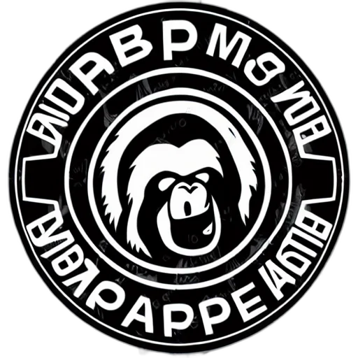 hair, staff, animal, logo transparent PNG cut-out