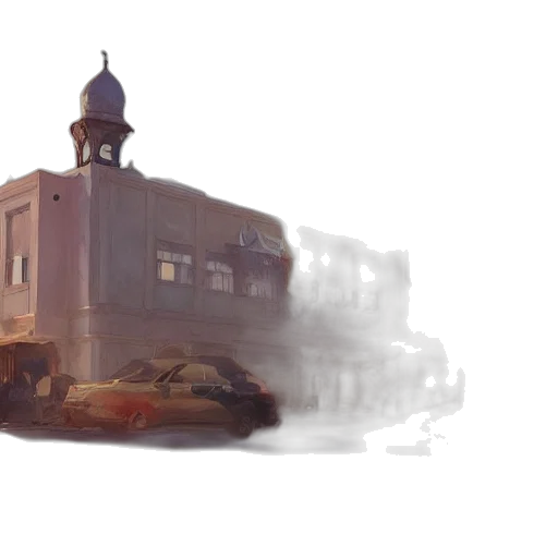 car, building, weapon, robot transparent PNG cut-out