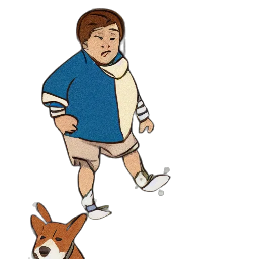 animal, jacket, cartoon, concept art transparent PNG cut-out