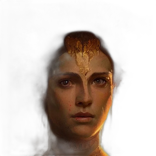 face, crown, robot, mask transparent PNG cut-out