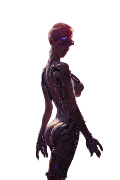 robot, dress, creature, mask transparent PNG cut-out