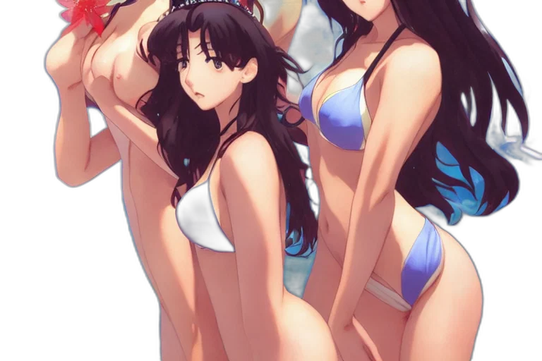 anime, concept art, photorealistic, cartoon transparent PNG cut-out