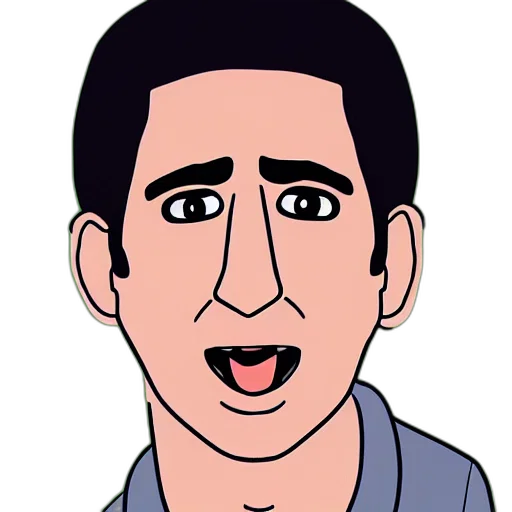 face, staff, cartoon, photorealistic transparent PNG cut-out