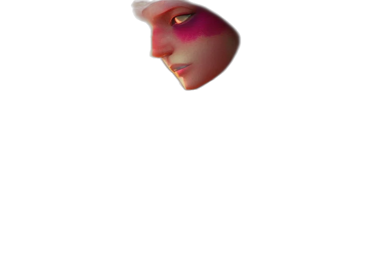 face, mask, hat, creature transparent PNG cut-out