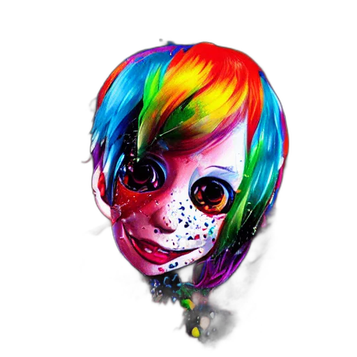 mask, face, 3d render, cartoon transparent PNG cut-out