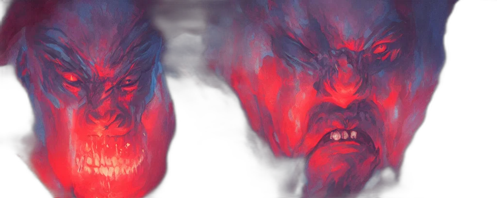 mask, face, creature, concept art transparent PNG cut-out