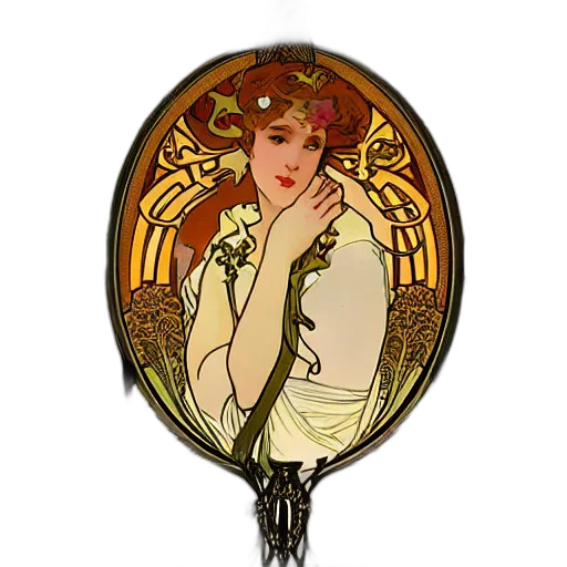 jewelry, staff, umbrella, dress transparent PNG cut-out