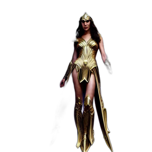 concept art, comic book art, fantasy art, 3d render transparent PNG cut-out