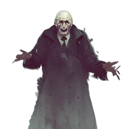 creature, face, jacket, mask transparent PNG cut-out