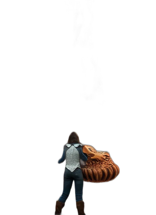 hair, creature, jacket, animal transparent PNG cut-out