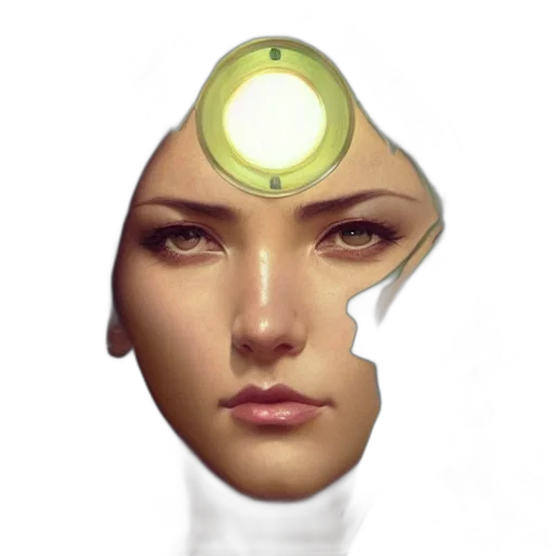 face, robot, mask, jewelry transparent PNG cut-out