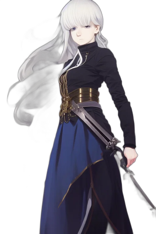 sword, staff, weapon, dress transparent PNG cut-out