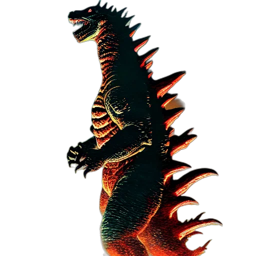 dragon, creature, animal, staff transparent PNG cut-out