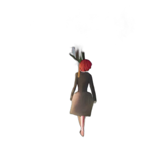 hat, dress, staff, crown transparent PNG cut-out
