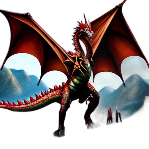 dragon, creature, animal, concept art transparent PNG cut-out