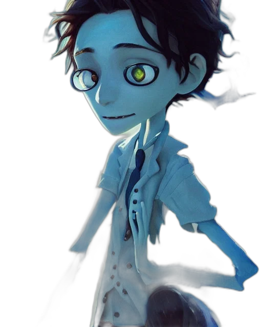 creature, robot, staff, concept art transparent PNG cut-out