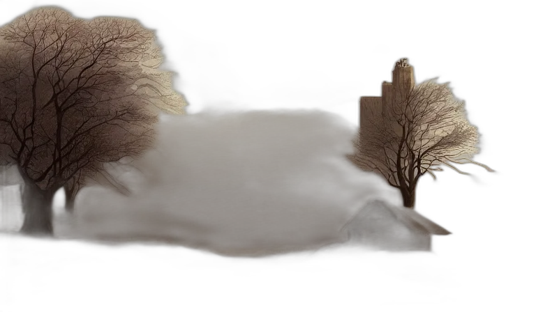 tree, dragon, hair, creature transparent PNG cut-out